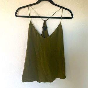 J Crew 100% Silk Tank